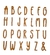 Abecedario 5CM