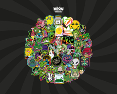 PACK HOLO N°49 - WEED