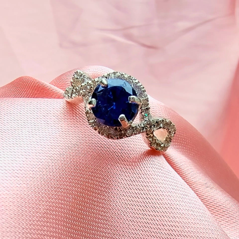 Anillo Azul Infinito - comprar online