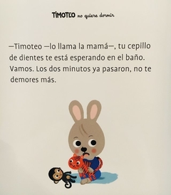 Timoteo no quiere dormir - Abrazandocuentos: Librería y distribuidora de libros infantiles