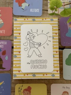 Cartas para colorear " La magia tiene tu color " - Cartas Poderosas en internet