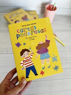 Cartas para colorear " La magia tiene tu color " - Cartas Poderosas