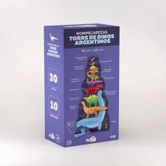 Torre de dinos argentinos- rompecabezas - comprar online