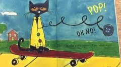 Pete the Cat and his four groovy buttons en internet