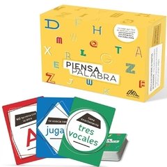 Piensa palabras (cartas)