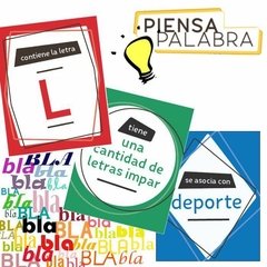 Piensa palabras (cartas) - tienda online