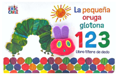 La pequeña oruga glotona 123 titere dedo