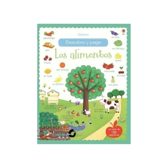 Los alimentos. Descubro y pego - comprar online