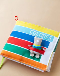 Libro de tela Colores. Nina's Cheese