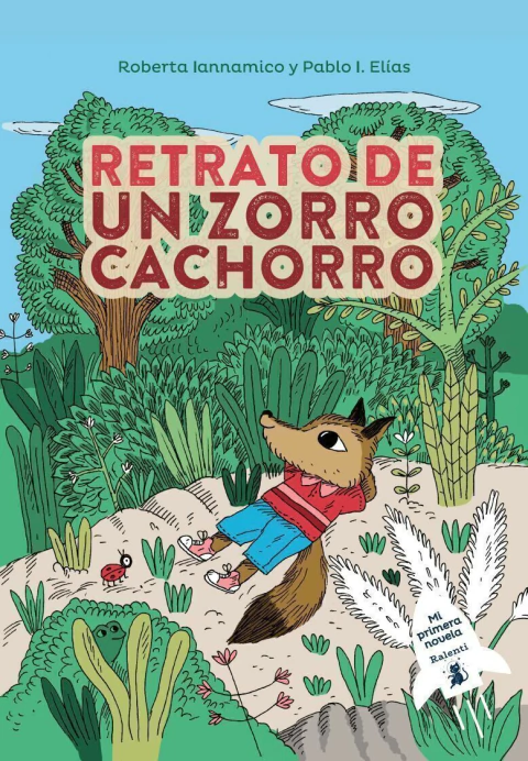 Retrato de un zorro cachorro