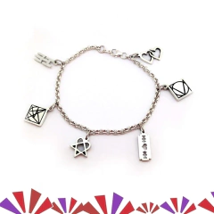 Pulsera HIM: Dijes