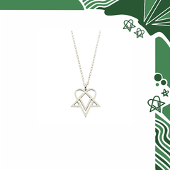 Collar Heartagram Ville Valo Gothica Fennica - Neon Noir VER.2