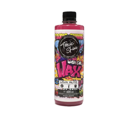 Toxic Shine Shampoo Wax Con Cera De Carnauba 600cc