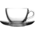 Set x6 tazas de té + platos de vidrio 238 cc Pasabahce