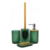Set de baño x4 piezas Green & Wood Detroit