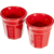 Cafetera Set Mini Express 2 Pocillos Red Bialetti en internet