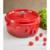 Cacerola de hierro fundido esmaltado Roja 24 cm Sakura - tienda online