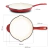 Sarten de hierro fundido esmaltado Rojo 26 cm Sakura - tienda online