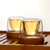 Set x4 vasos doble pared de vidrio 200 ml - For Home