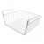 Organizador de alacena colgante de metal 26x24 cm