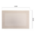 Set X6 Individuales Club Simil Rafia 45x30 Beige en internet