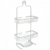 Organizador de ducha de 3 estantes de aluminio inoxidable