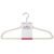 Set x3 perchas simil terciopelo beige Compactor en internet