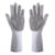 Guantes de silicona con dientes Smart Home Concept en internet
