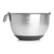 Imagen de Set x3 bowls medidores con tapa y base de silicona de acero inoxidable