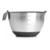 Set x3 bowls medidores con tapa y base de silicona de acero inoxidable - tienda online