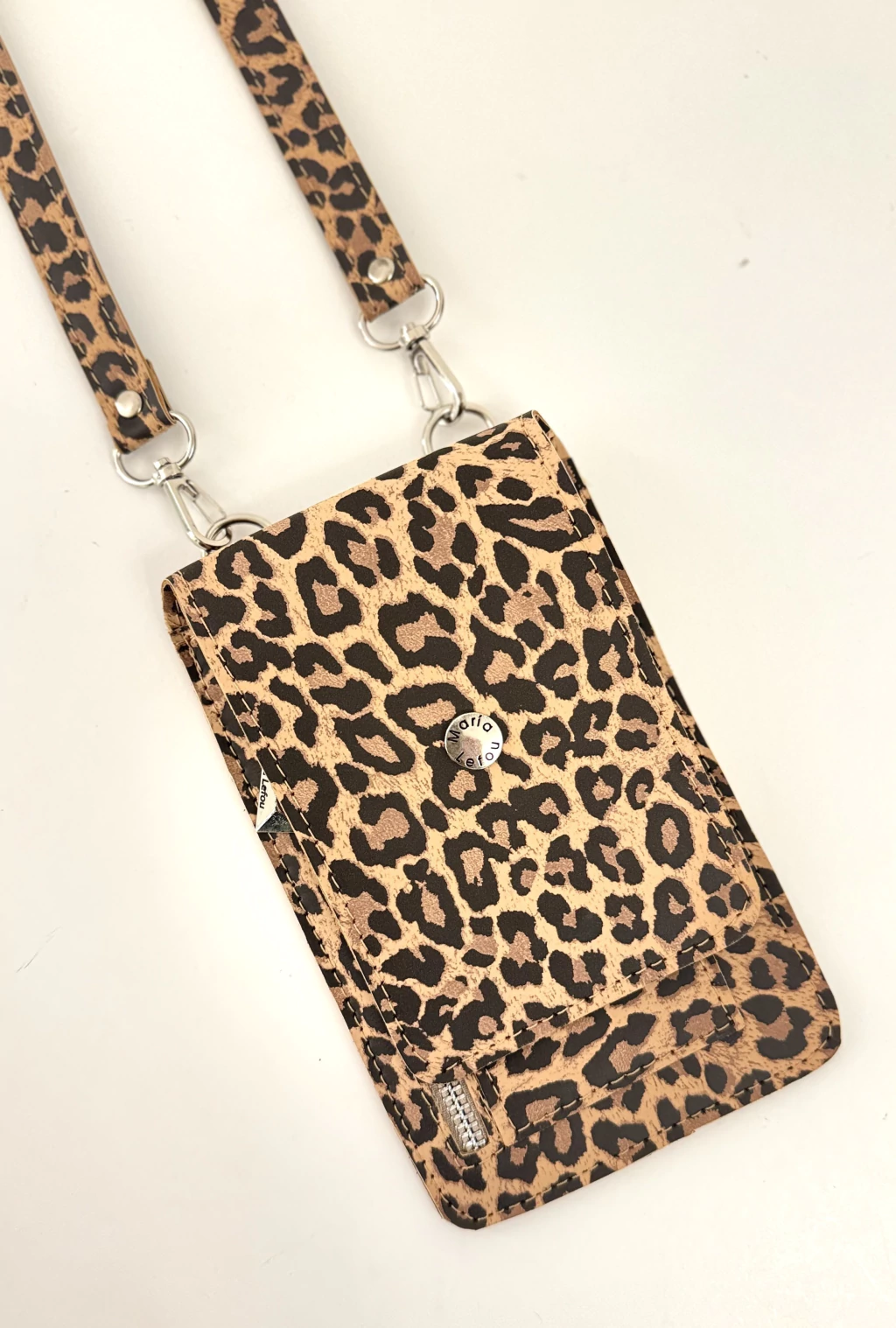 portacelular plano animal print nuevo tono