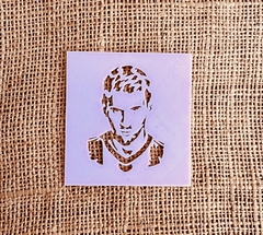 Messi Stencil