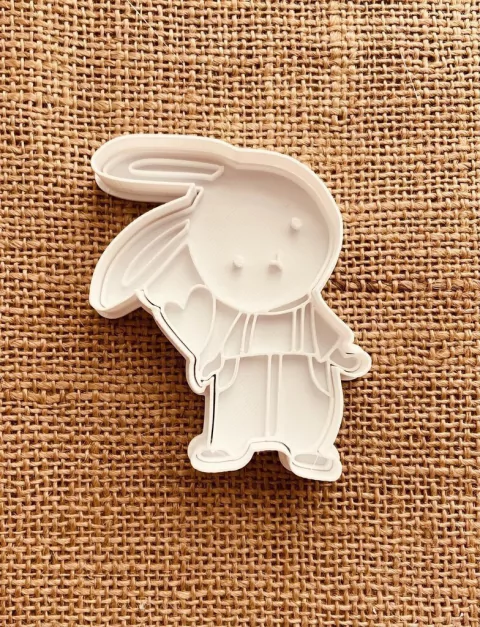 Conejo Globo corazón