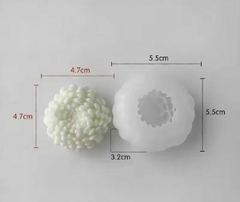 Molde de Silicona p/ Vela Flor