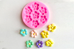 MOLDE SILICONA 7 FLORES c/5 PETALOS