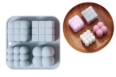 MOLDE PARA JABON Y VELA CUBO - comprar online