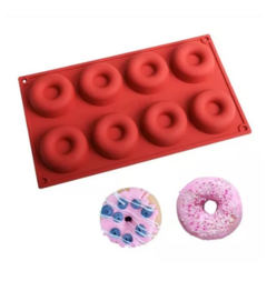 Molde de Silicona x8 Donnut DONAS DONNUT