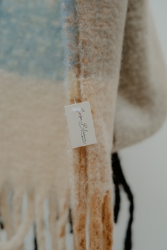 Bufandon Nube estampado - Casa Blanca Showroom