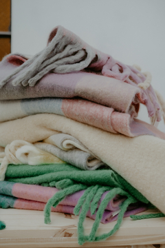 Bufandon Nube estampado - comprar online