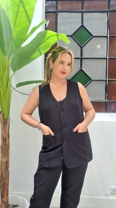 Chaleco Zara en internet
