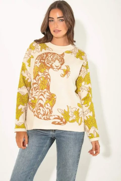 Sweater Tigre in Love - tienda online