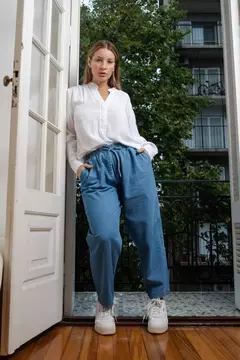 Babucha de jean Juno - Casa Blanca Showroom