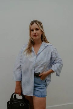 Camisa Balta | Rayada - Casa Blanca Showroom