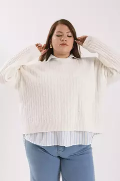 Sweater Trenzado - comprar online