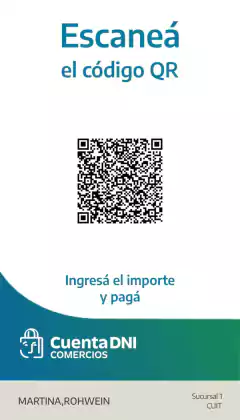VALE CUENTA DNI - comprar online