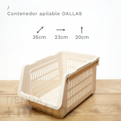 Contenedor apilable Dallas - comprar online