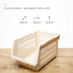 Contenedor apilable Dallas - comprar online
