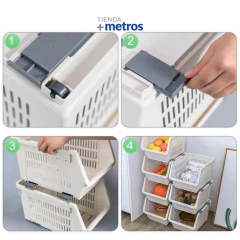 Contenedor apilable Dallas - tienda online
