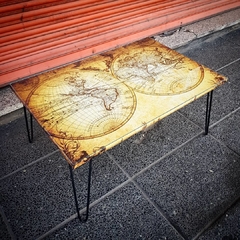 MAPAMUNDI - Mesa ratona 90x60cm