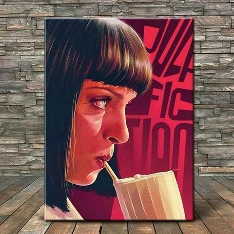 PULP FICTION POPART - Cuadro sobre Bastidor v/medidas